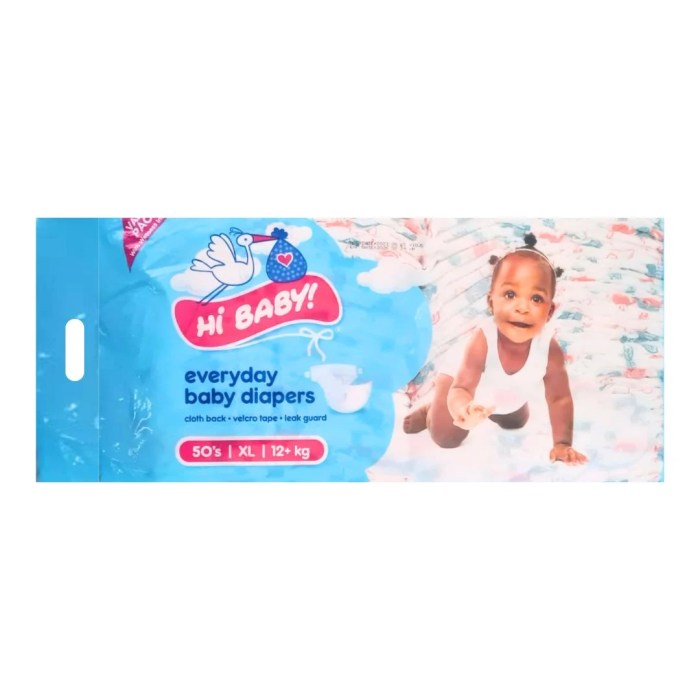 Hi Baby Everyday Baby Diapers Extra Large 12kg+ 50s - Superb Hyper Diapers: An Everyday Essential for Global Families