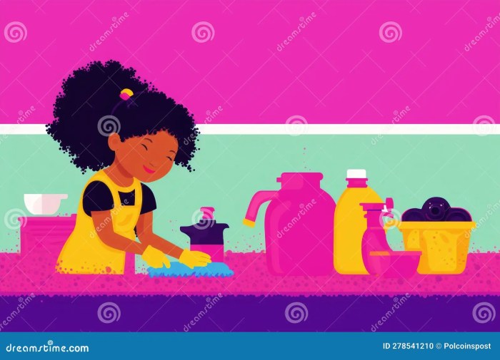 A Woman Cleaning the Room.a Woman S Pursuit of Cleanliness and Serenity ... A Woman Cleaning the Room.a Woman S Pursuit of Cleanliness and Serenity ...
